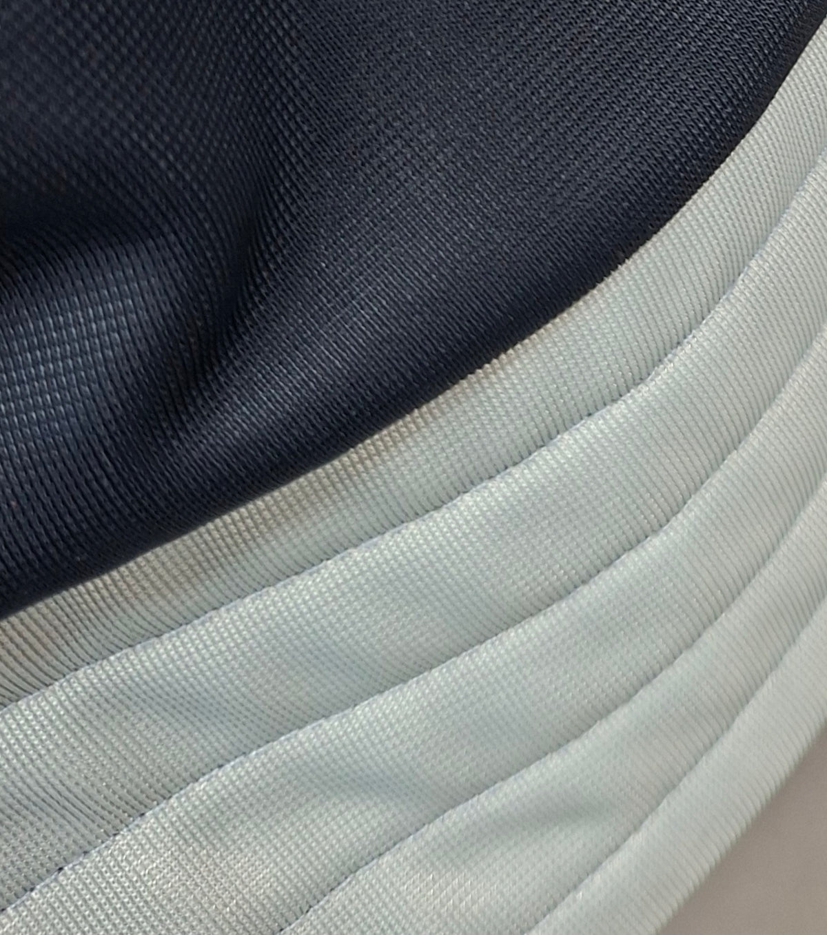 Ganni Wide Leg Track Trousers in Navy Size 10