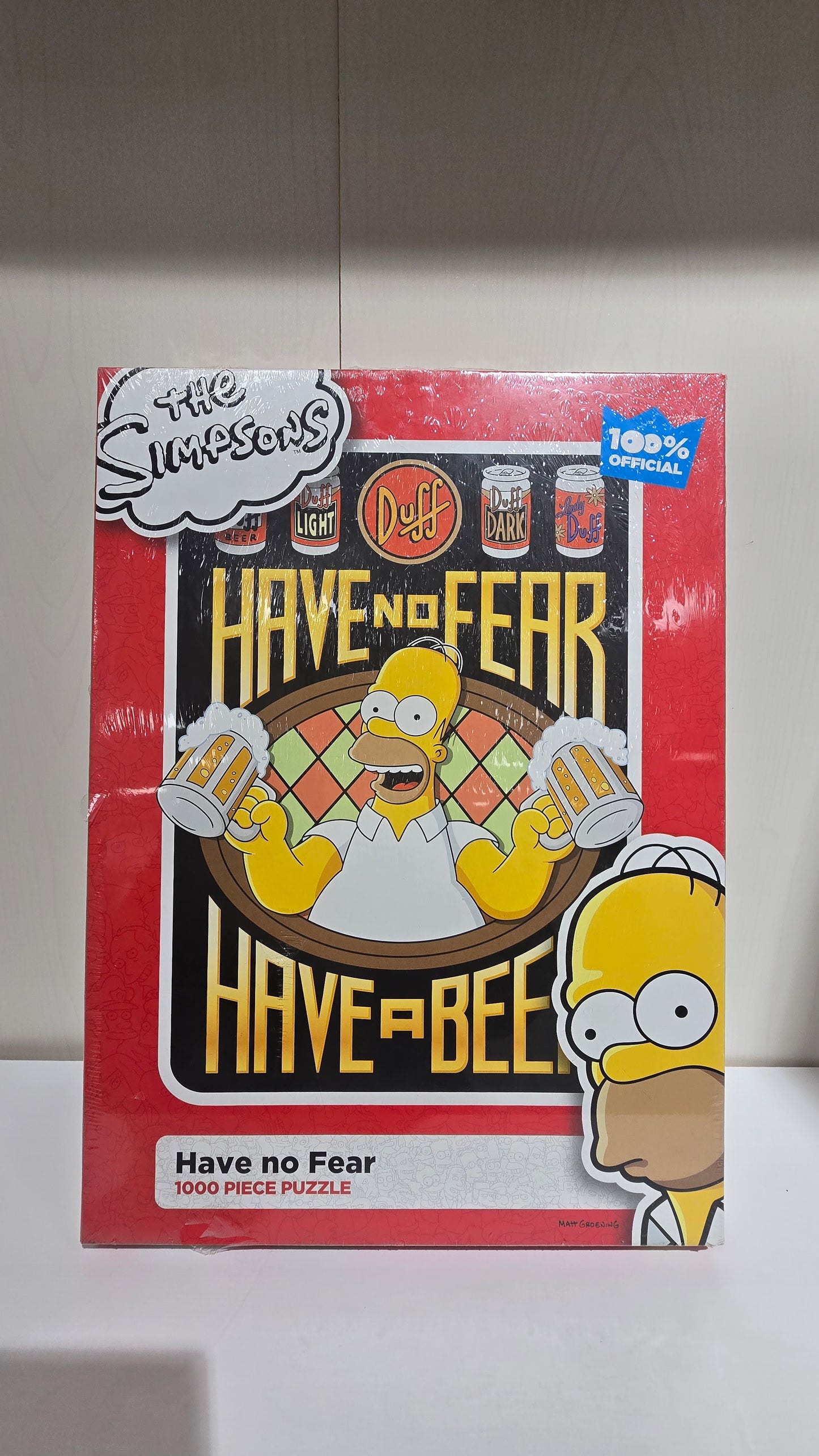 The Simpsons "Have No Fear" 1000 Piece Jigsaw puzzle - Sealed