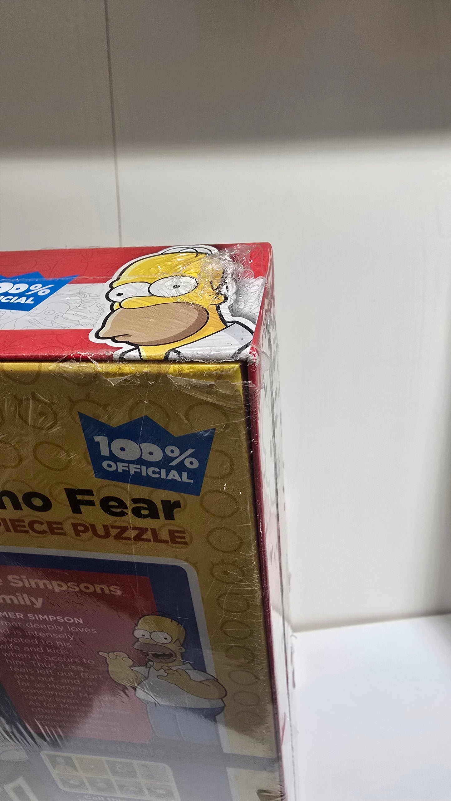 The Simpsons "Have No Fear" 1000 Piece Jigsaw puzzle - Sealed