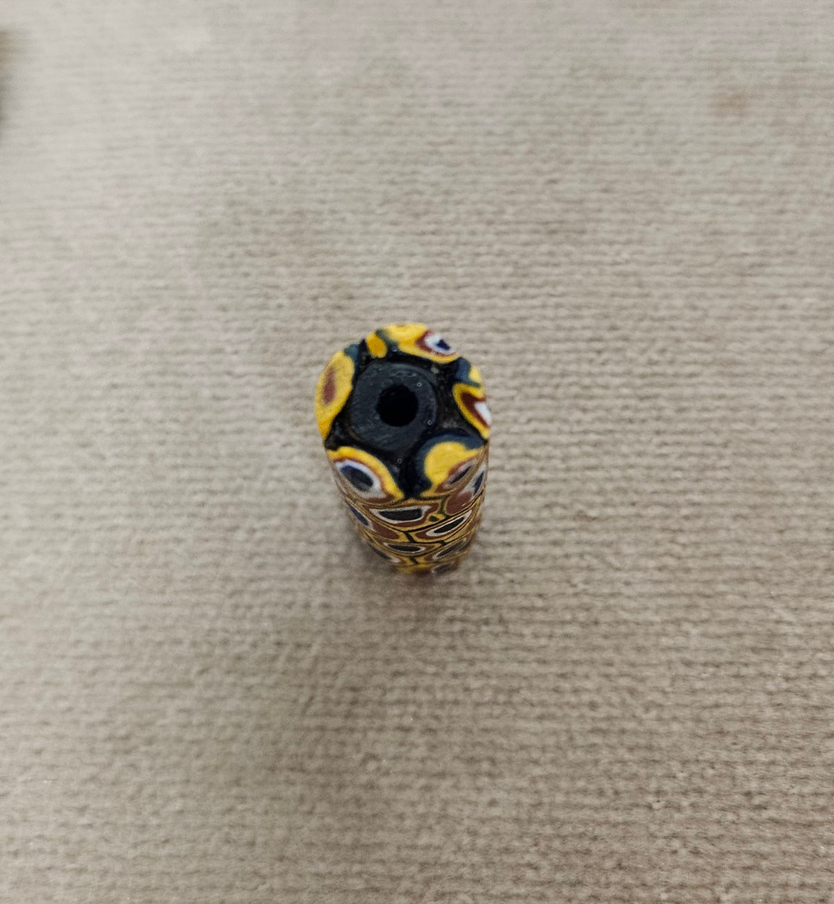 Antique Venetian 3 Millefiori African Beads