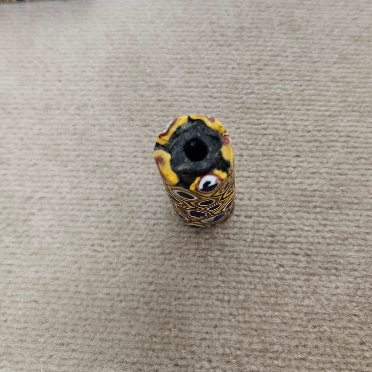 Antique Venetian 3 Millefiori African Beads