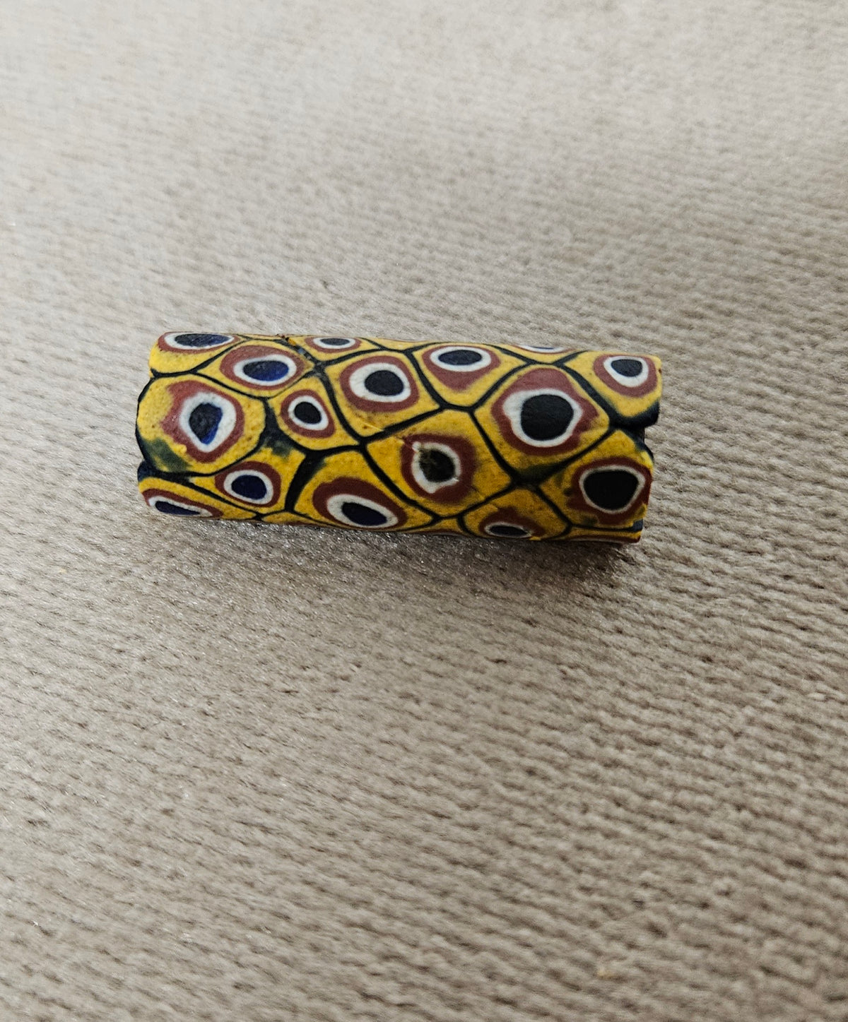 Antique Venetian 3 Millefiori African Beads