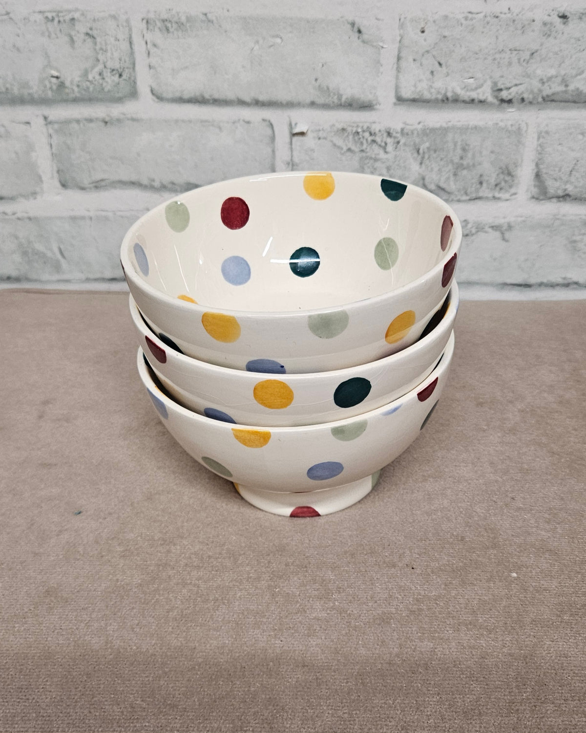 Emma Bridgewater Polka Dot Set of 3 Bowls