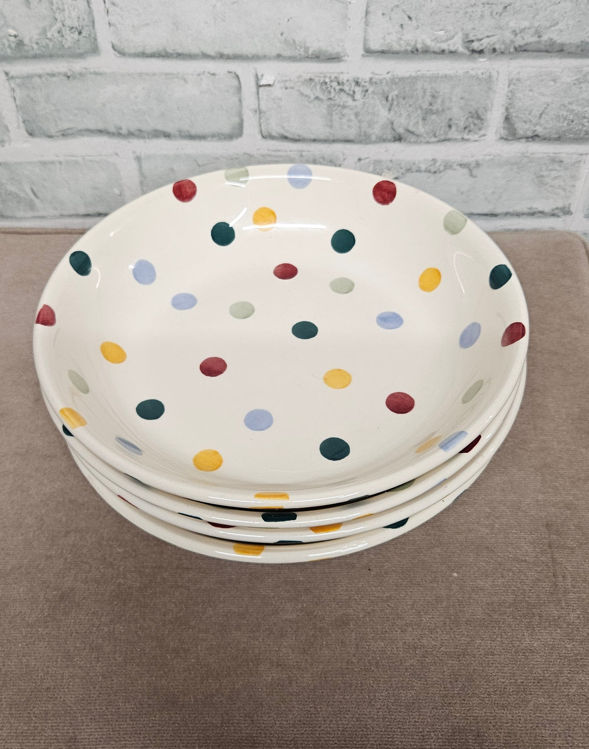 Emma Bridgewater Polka Dot Set of 4 Side Plates