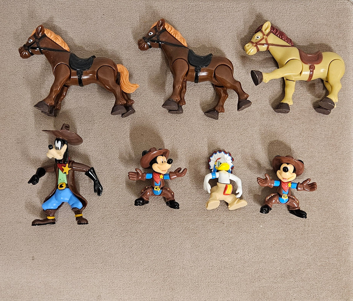 Disney Frontierland Wild West Figures Spares
