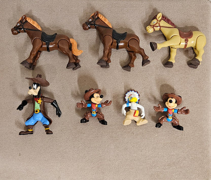 Disney Frontierland Wild West Figures Spares
