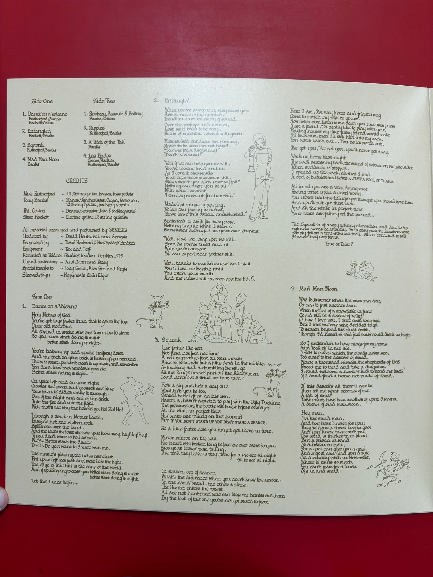 A Trick of the Tail by Genesis 12” Vinyl