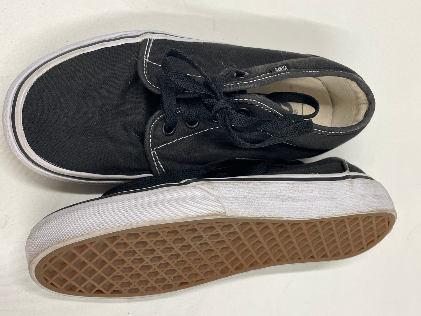 Vans Black Pumps Size 4.5 UK Unisex