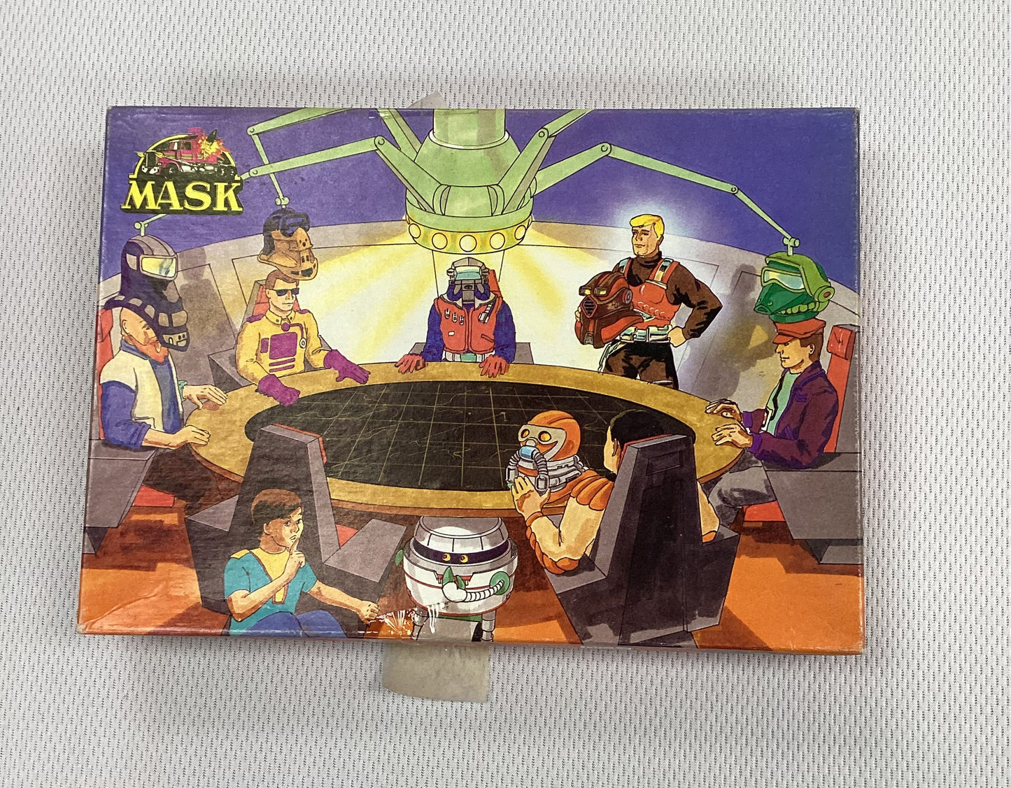 5 Vintage 1980s MASK Jigsaw Puzzles