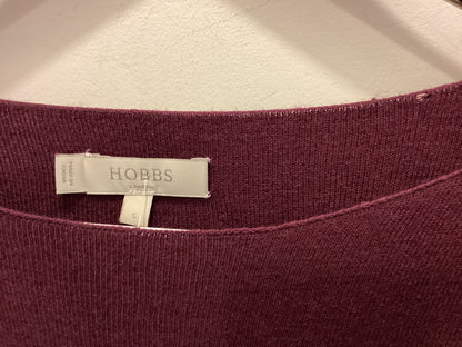 Hobbs London Burgundy Jumper Size S