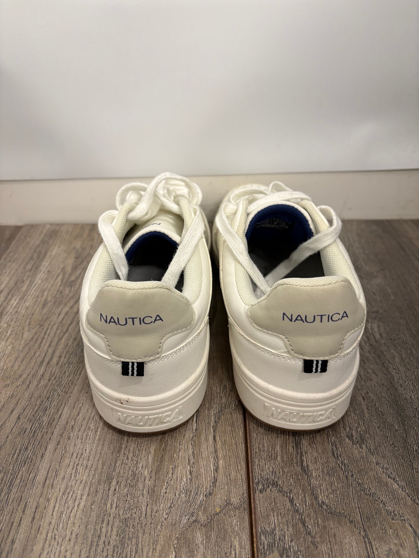 Nautica Stafford Mens White Trainers Size 8