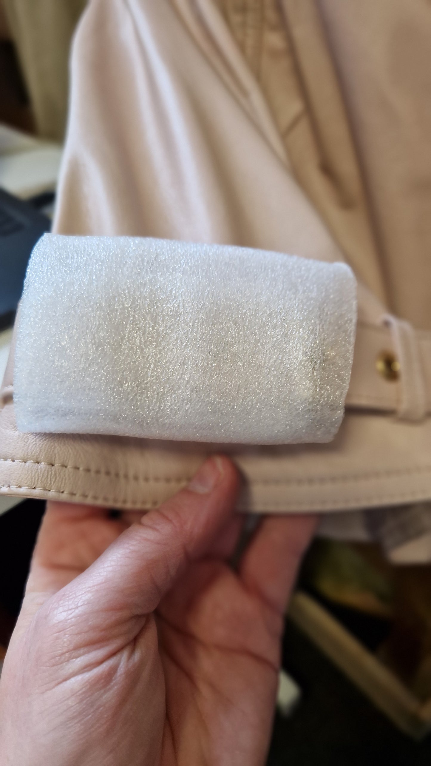 Ralph Lauren Ladies Pink Leather Jacket