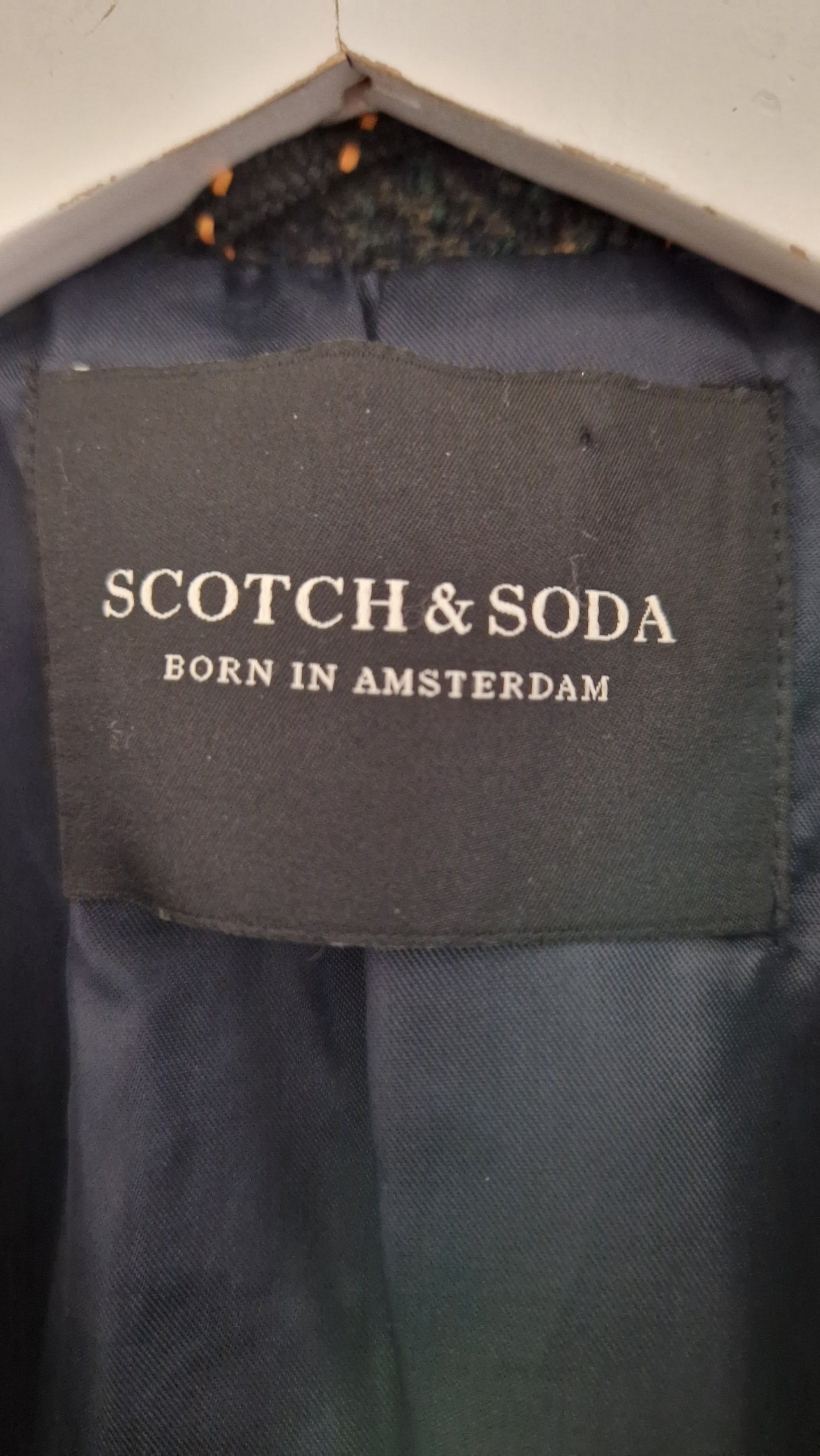 Scotch and Soda  Green Wool Blend coat 7-8 Years