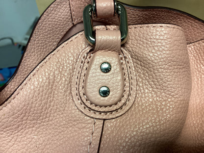 Coach 57124 Edie 28 Dusty Rose Leather Women's Shoulder Crossbody Bag