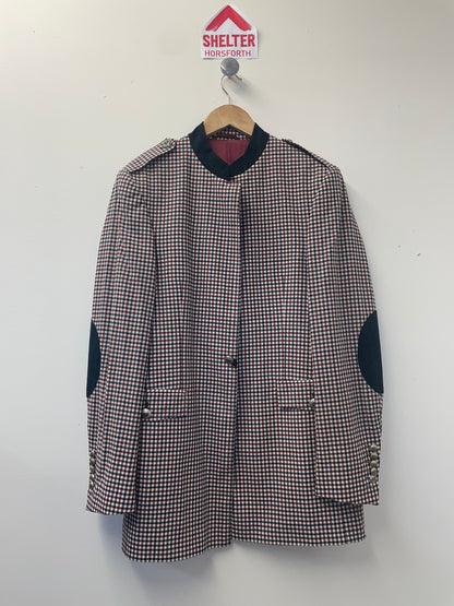 Terence Trout London Style Zs Blue/Red Check Jacket Size 98