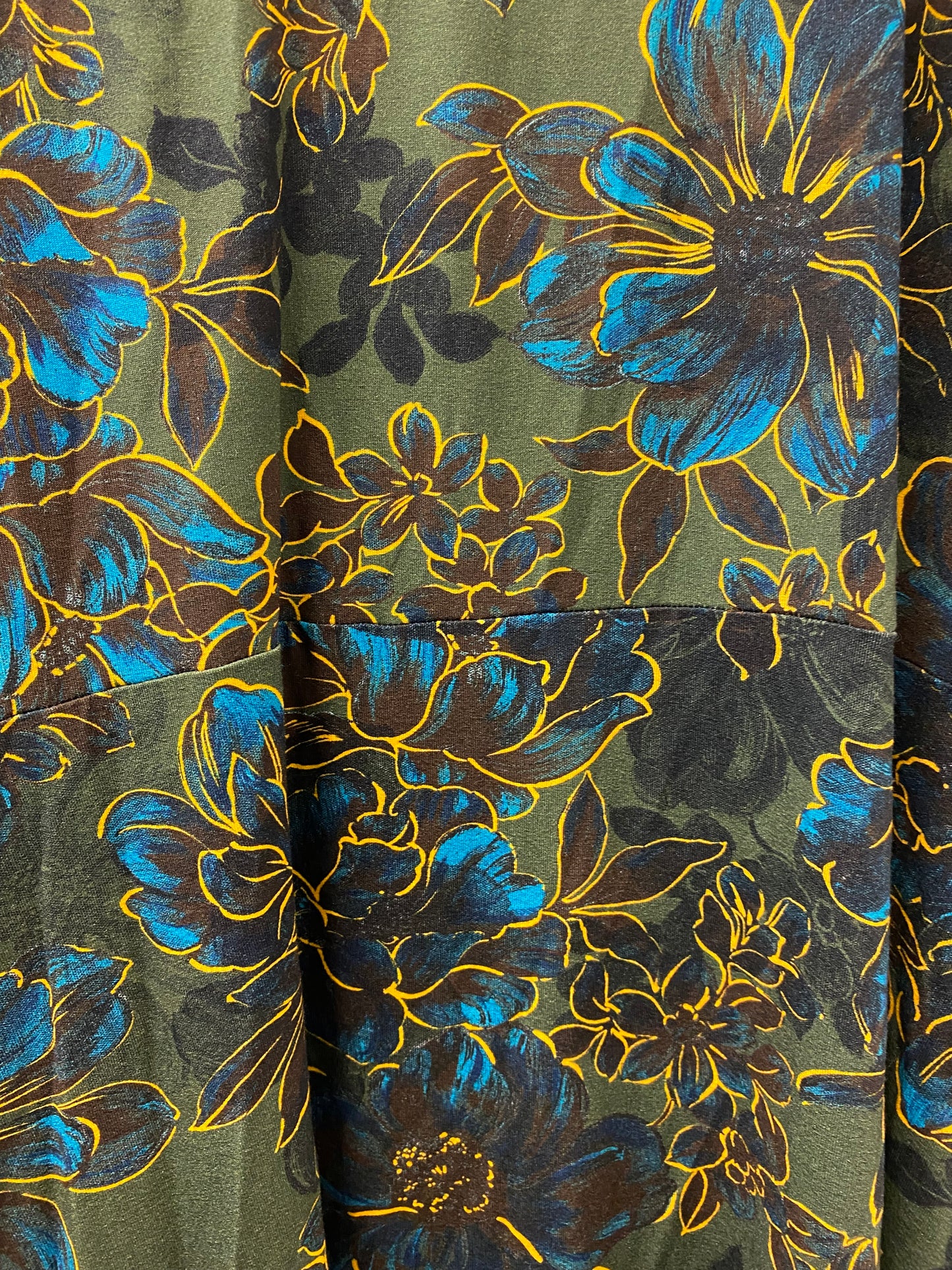 BNWT Joe Browns Plus Size Dress/Tunic Green Multi Size 32