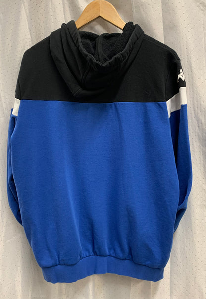 Large Blue and Black Kappa Hoodie