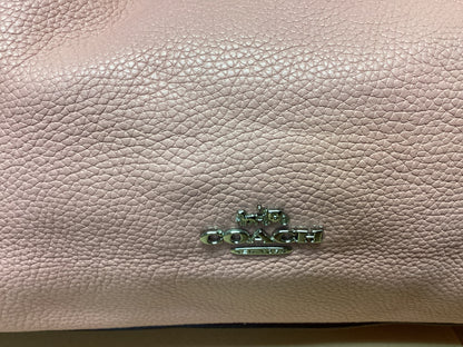 Coach 57124 Edie 28 Dusty Rose Leather Women's Shoulder Crossbody Bag