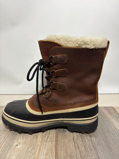 Sorel Mens Caribou Waterproof Snow Boots Size 8