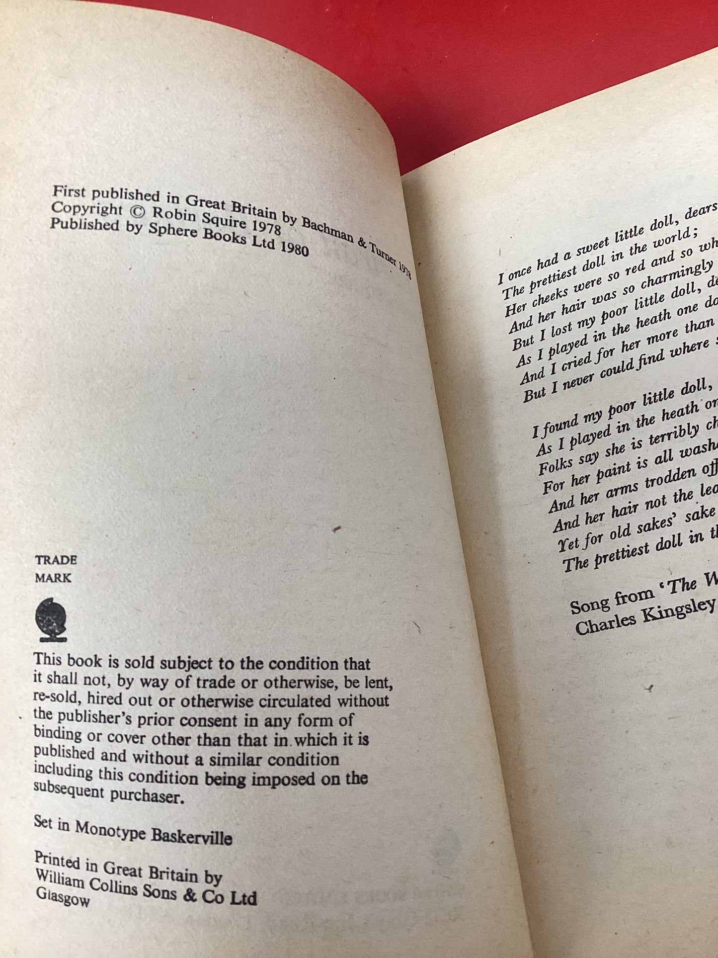 A Portrait Of Barbara By Robin Squire 1980 Paper Back Book