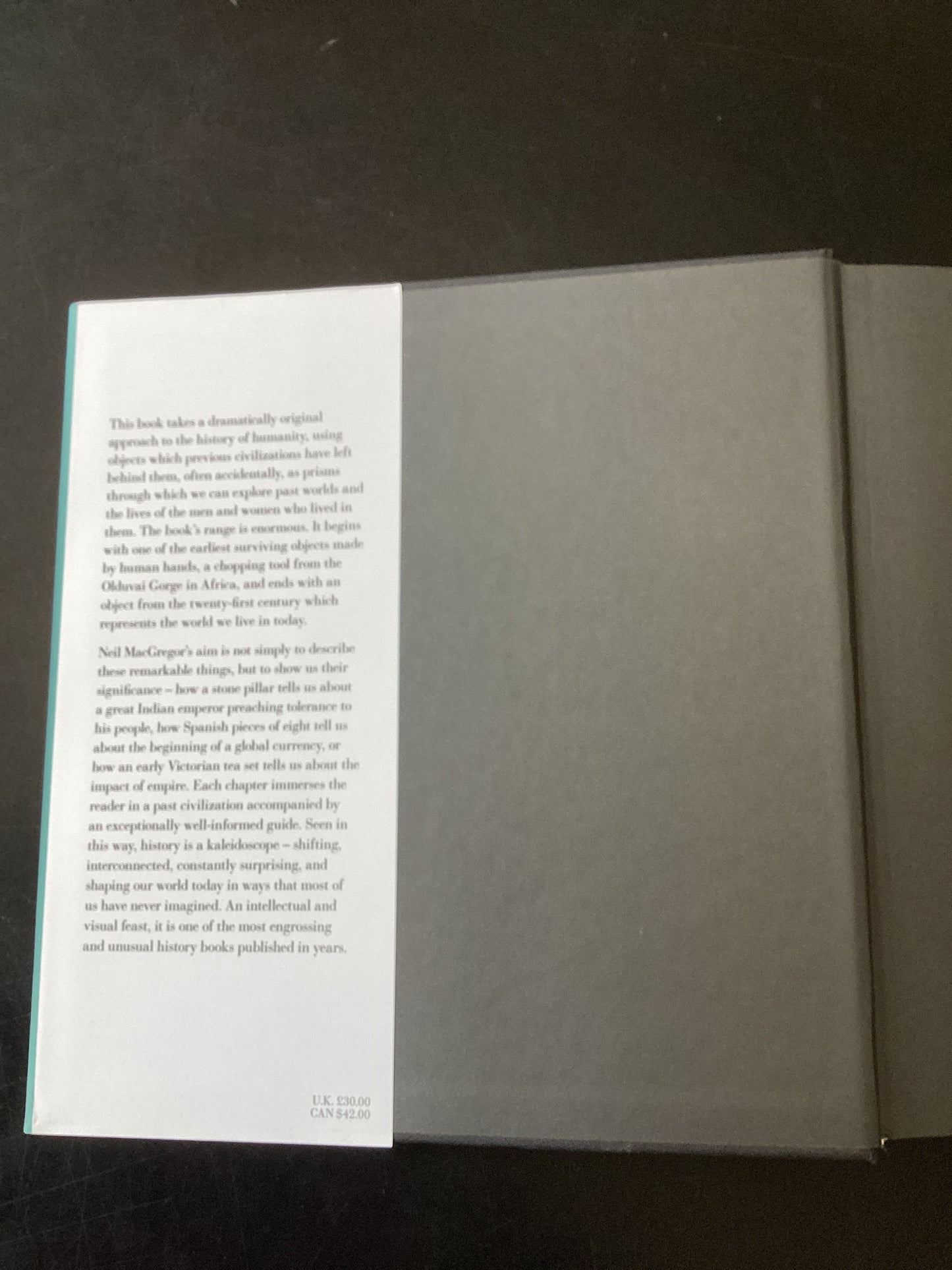 A History of the World in 100 Objects Neil Macgregor