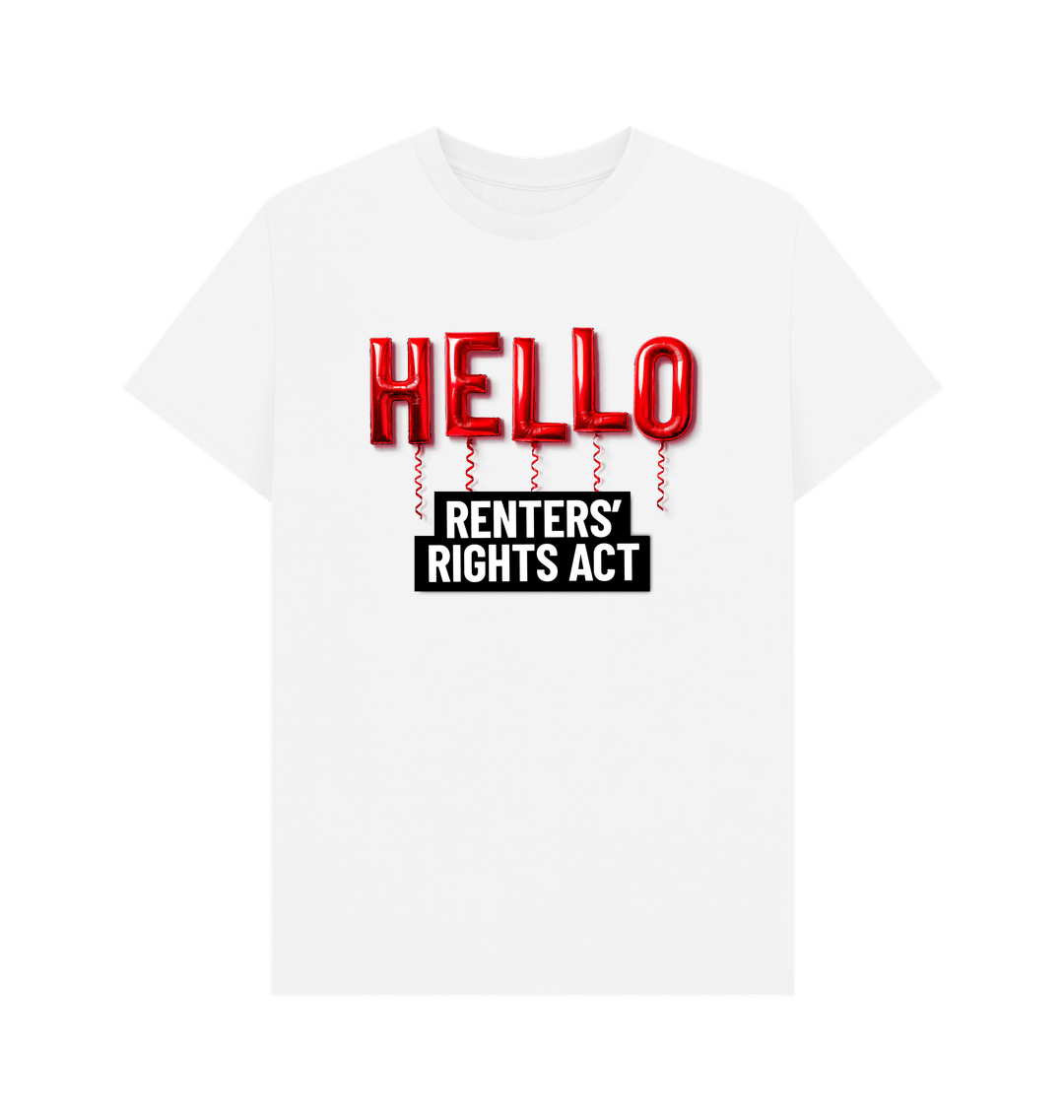 White Printed T-shirt Front