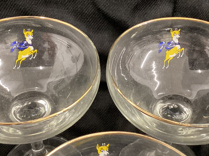 6 X Babysham Glasses