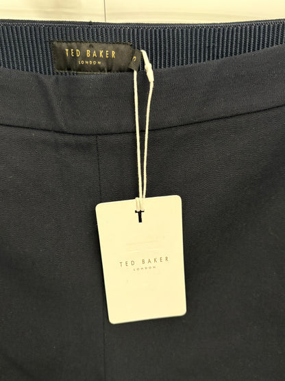 Ted Baker Calya Navy Women’s Trousers Size 3 (UK Size 12) - BNWT