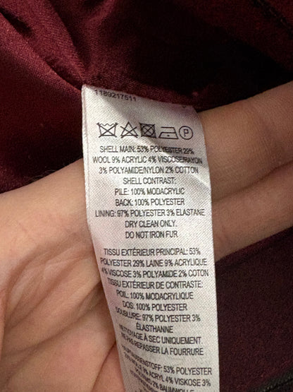 French Connection Red Wool-Blend Women’s Jacket Size 12