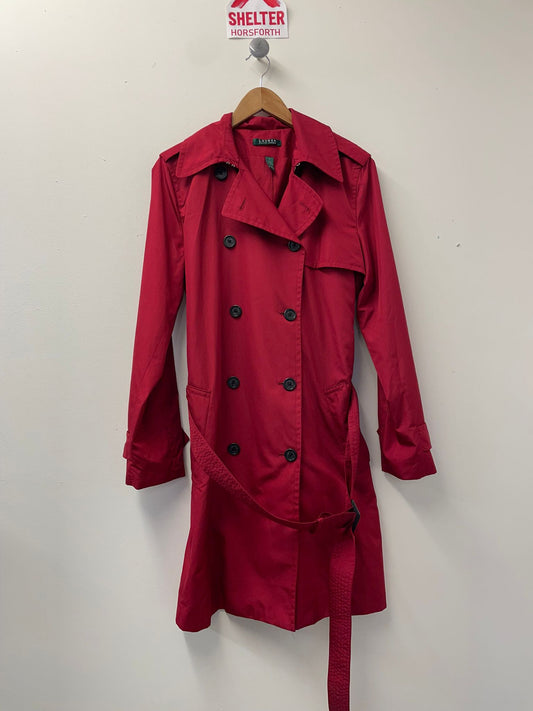 Ralph Lauren Red Trench Coat