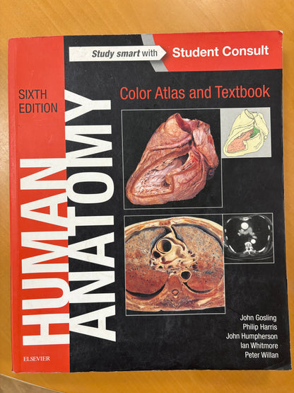 Human Anatomy: Color Atlas and Textbook, Sixth Edition by Elsevier