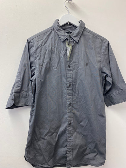 BNWT All Saints Redondo Grey Shirt XS