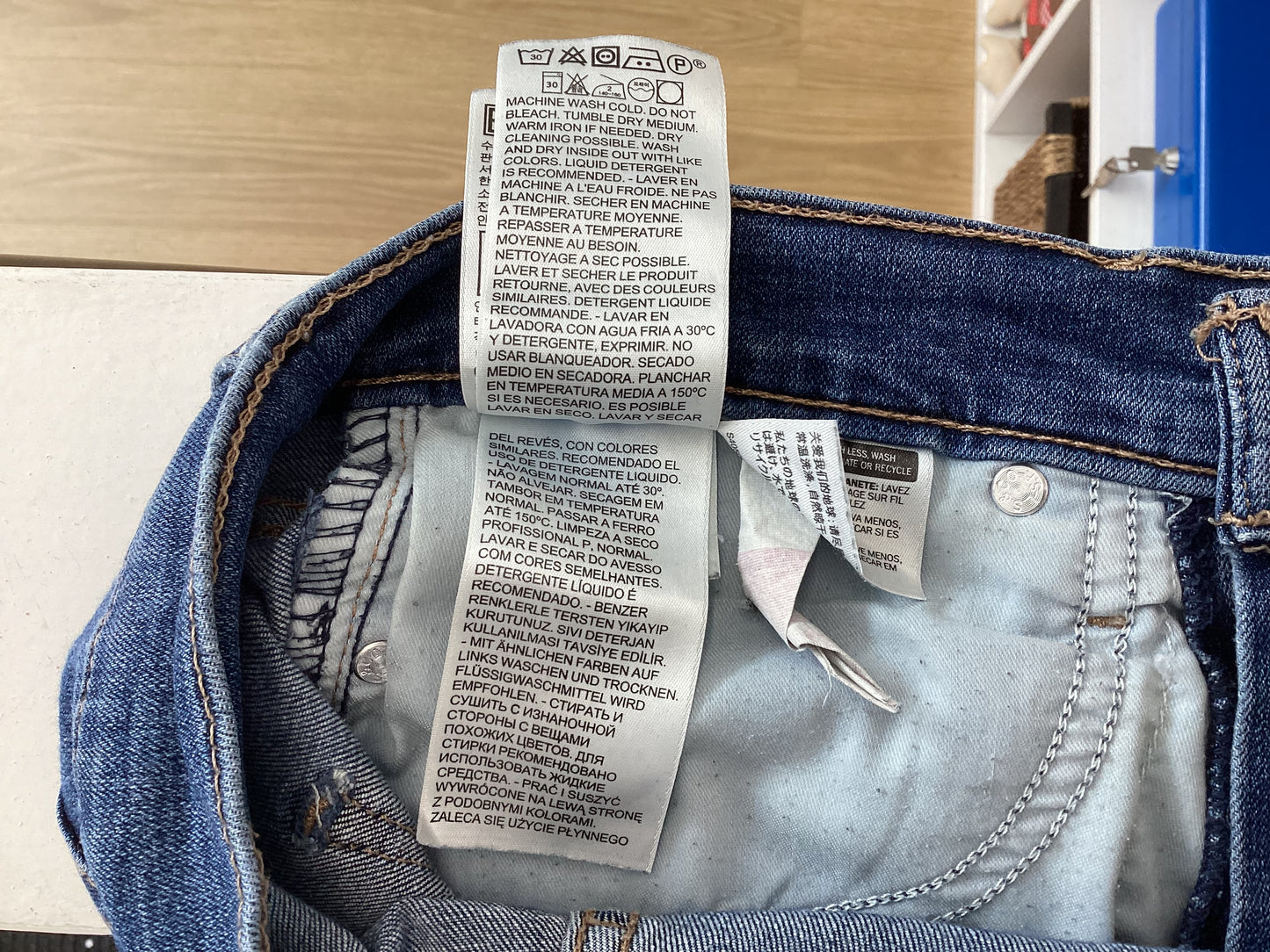 Levi, Medium Wash Denim, 311 Shaping Skinny, 27'', UK Size 8