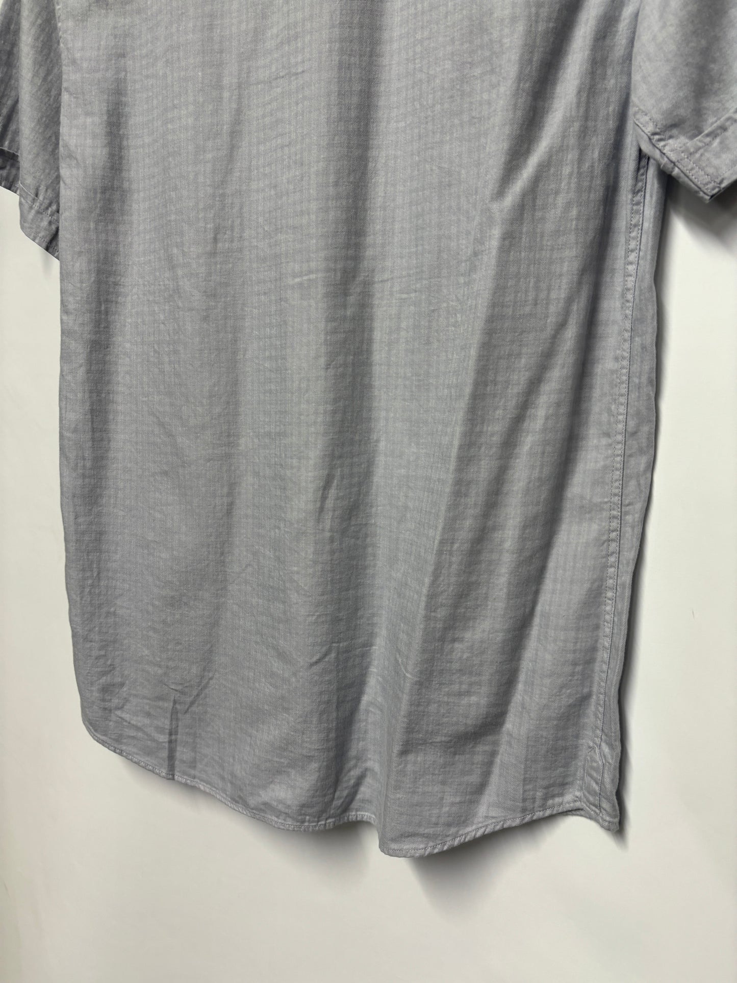 Allsaints Light Blue Sanborn Short Sleeve Shirt XS BNWT