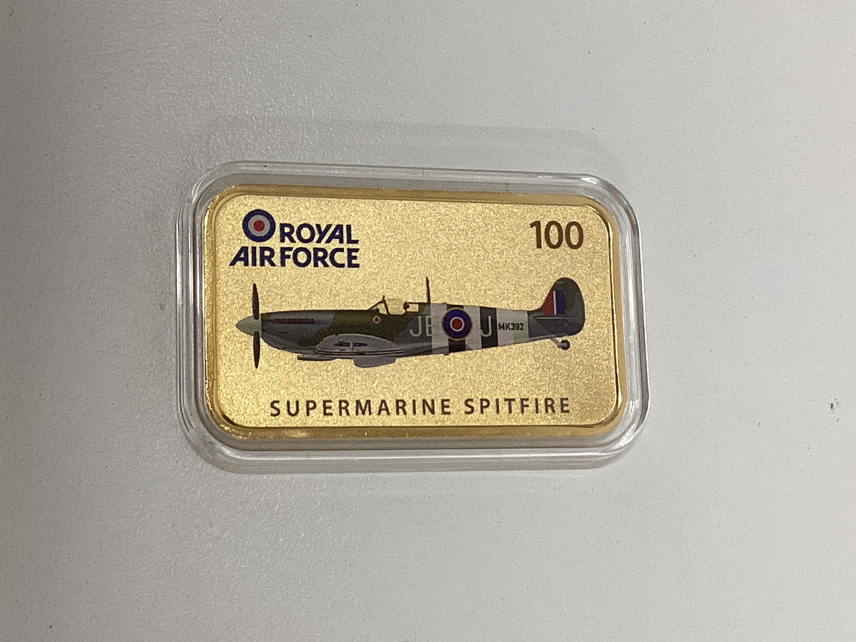 RAF Centenary Gold Plated Ignots