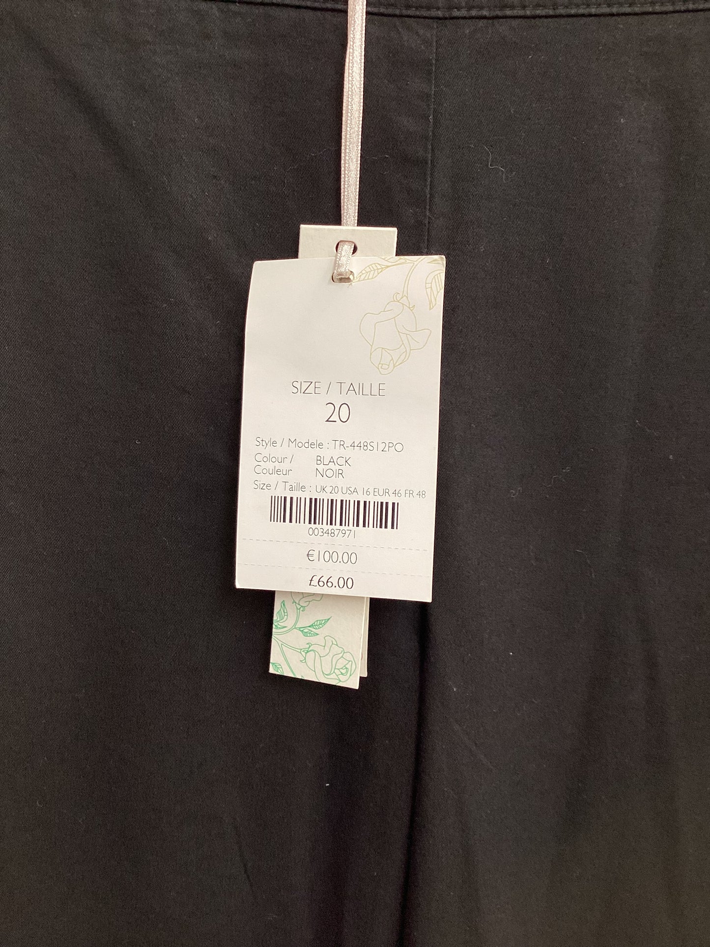 LAURA ASHLEY, New With Tags, Size 20, Black Trousers - Style: TK-448s|2PO