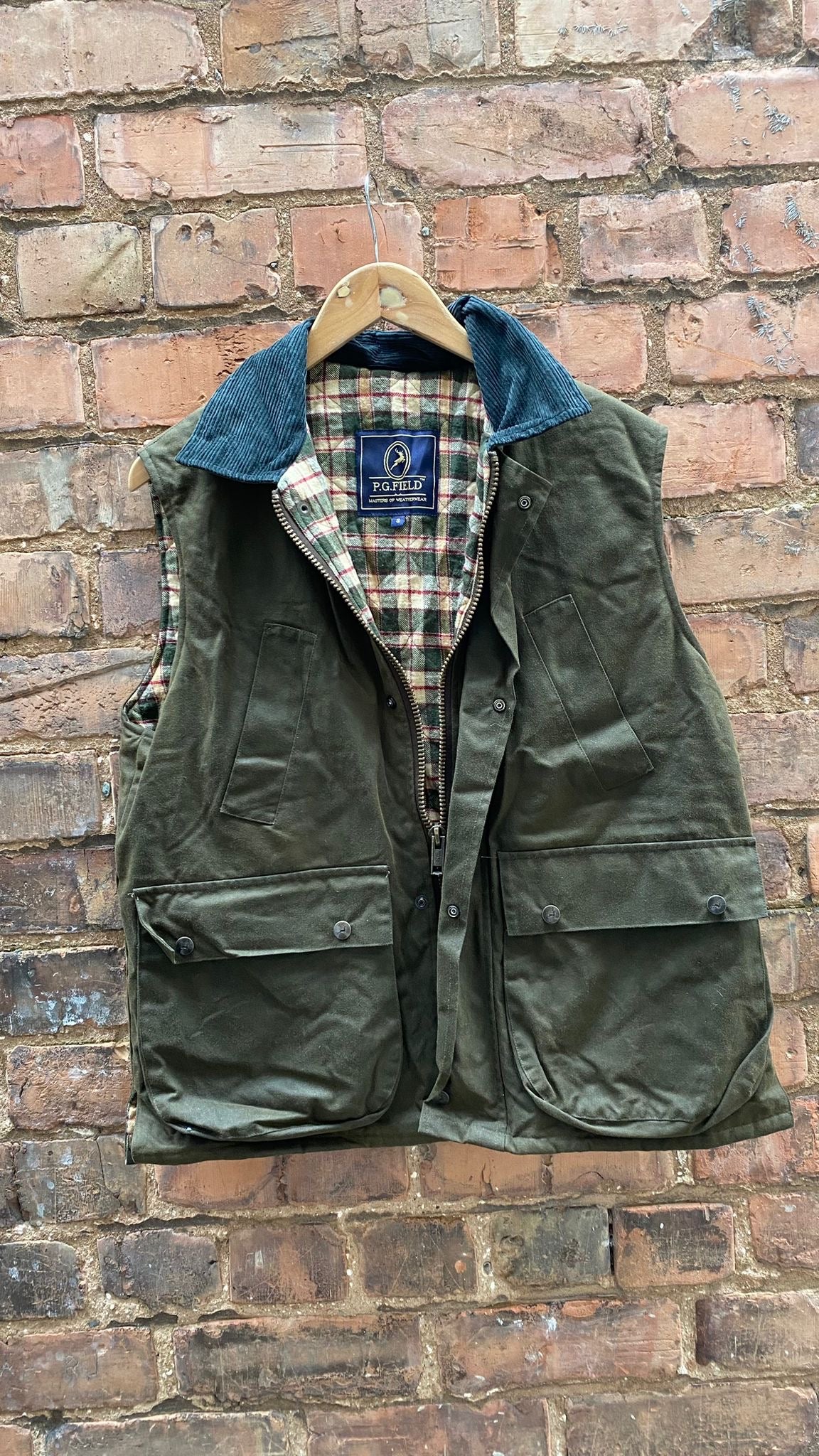 PG Field Bodywarmer Small Shooting Fishing Walking Shop for Shelter