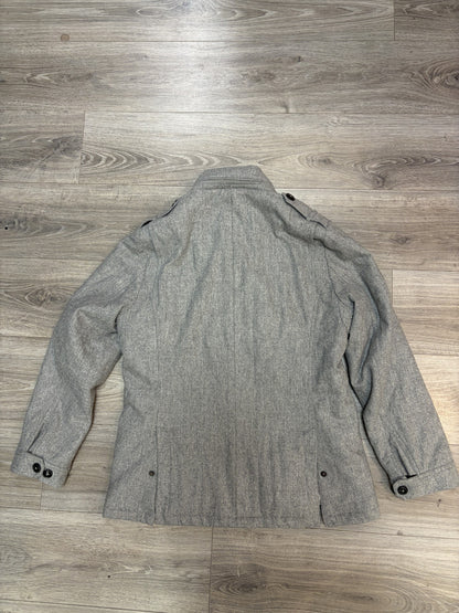 Boggi Light Grey Wool Jacket Large