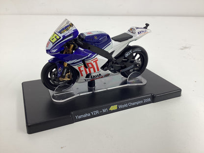 Set Of 8 Leo Models 1:18 Scale Motorbikes