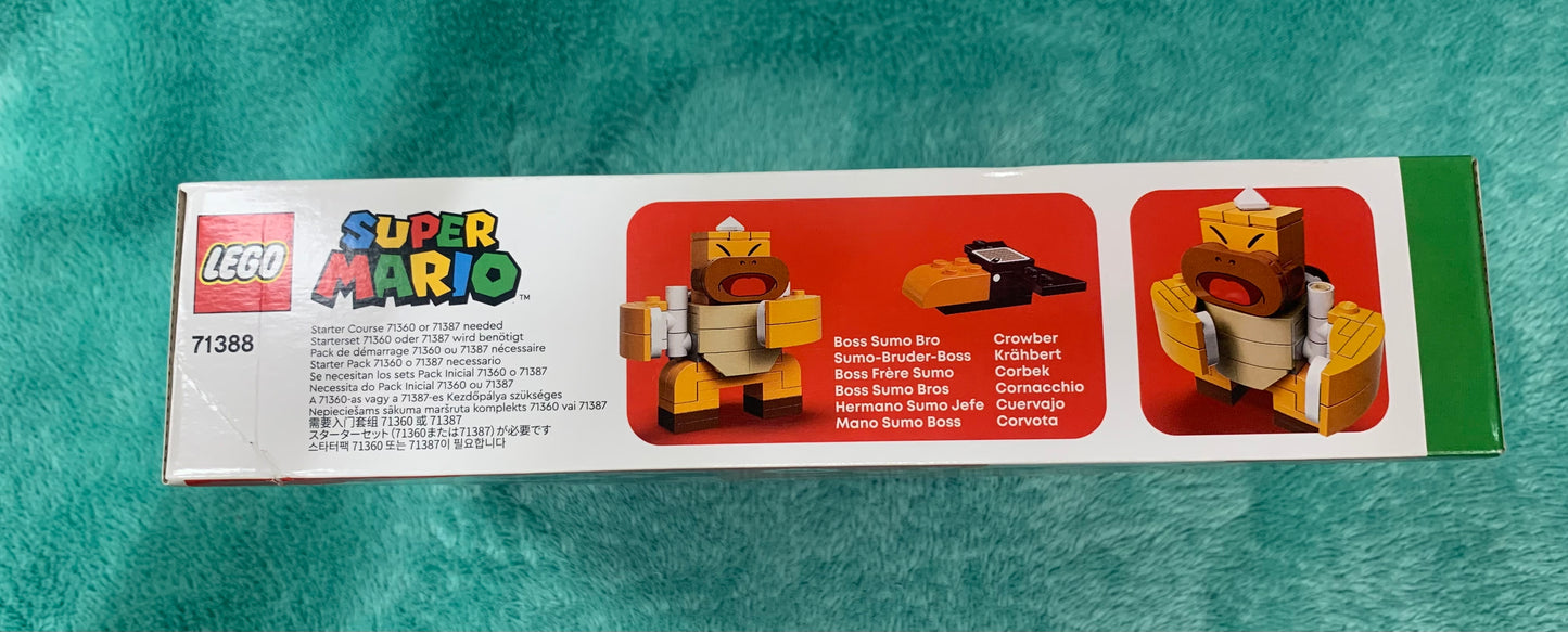 Lego Super Mario Boss Sumo Bro Topple Tower Expansion Set