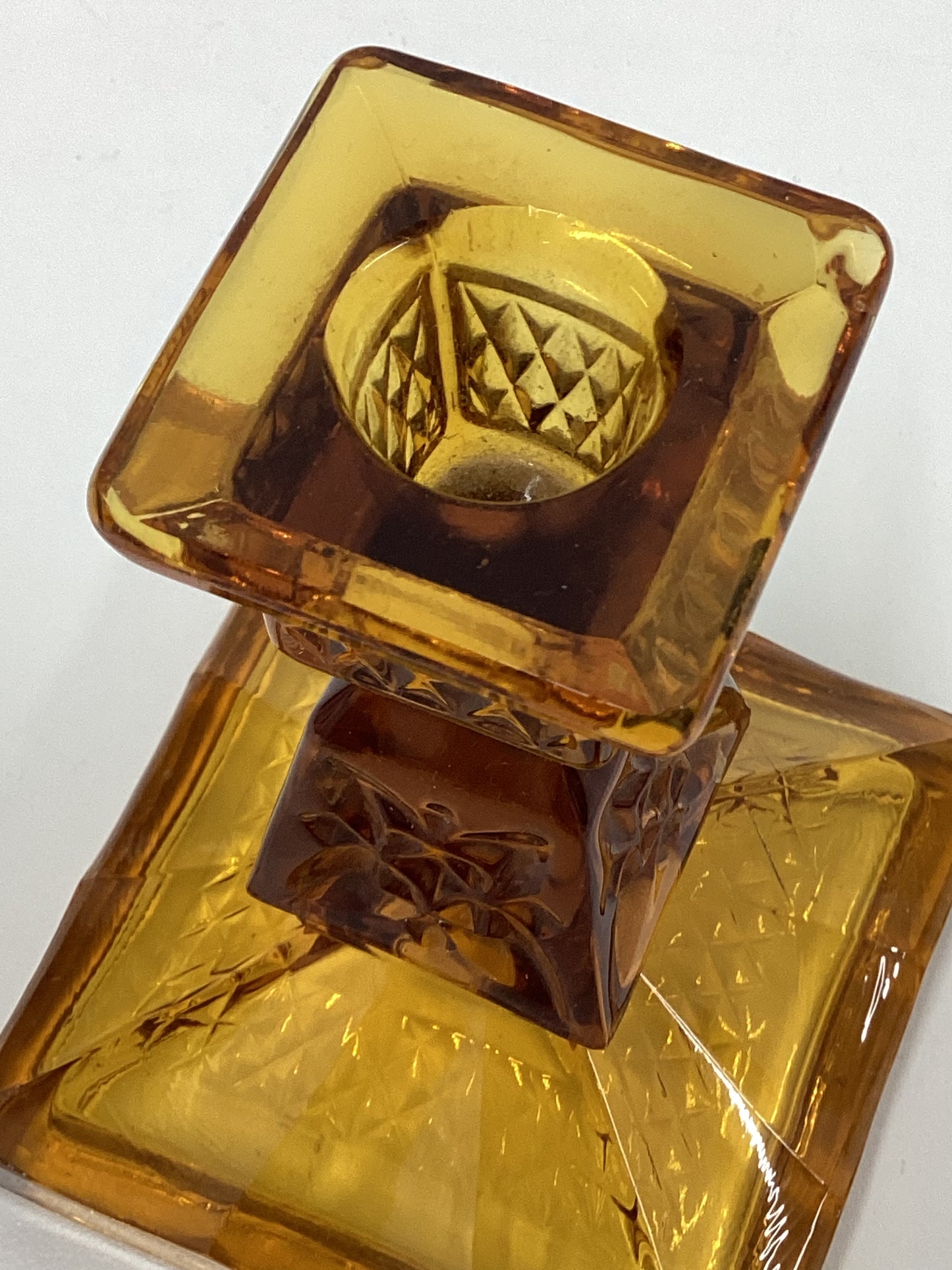Amber Glass Set