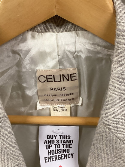 Celine Grey Cream Blazer Size Medium / Large