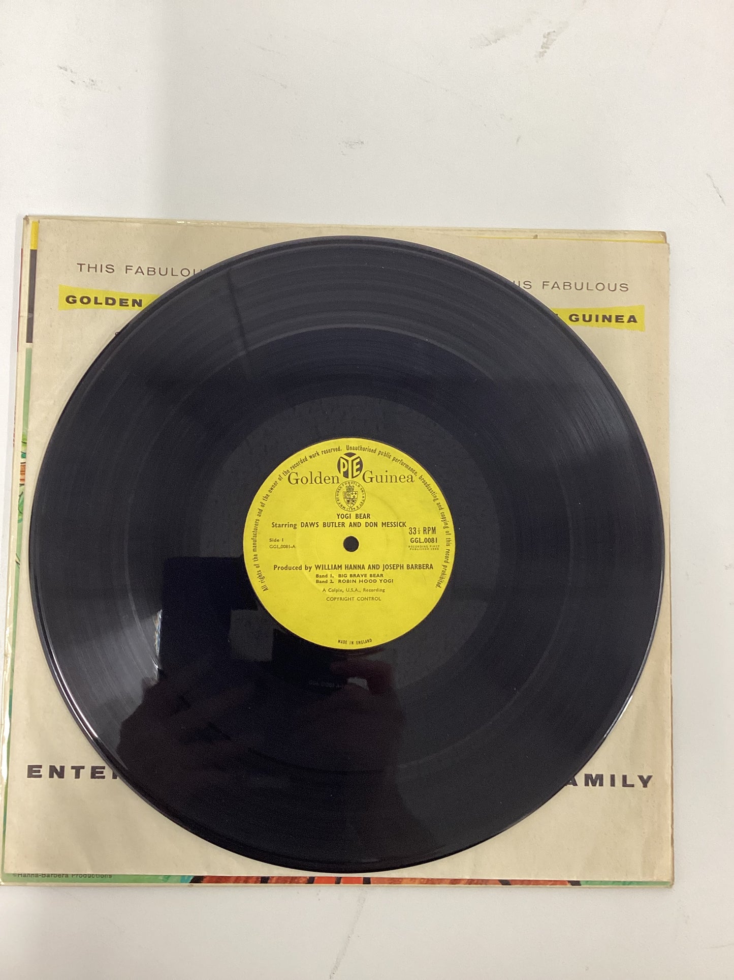 Yogi Bear and Boo Boo LP
