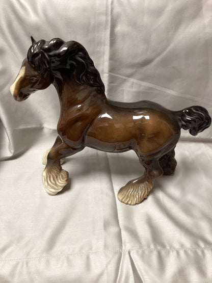 Beswick Cantering Shire Horse