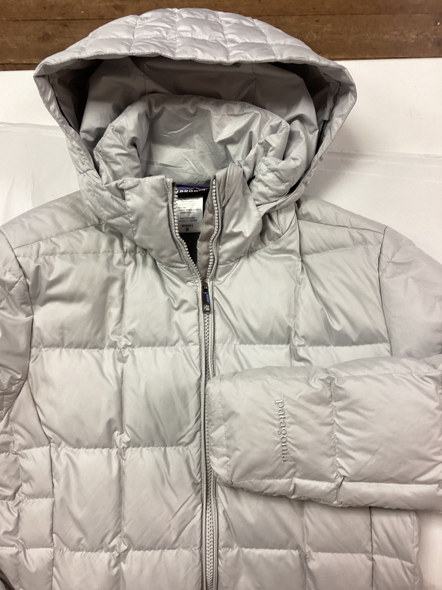 Patagonia Grey Puffer Coat