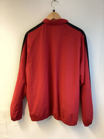 Nike, Red and Black, Zipper, Size L