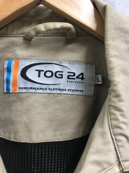 Tog 24 Boardwear Beige Cotton Large Jacket