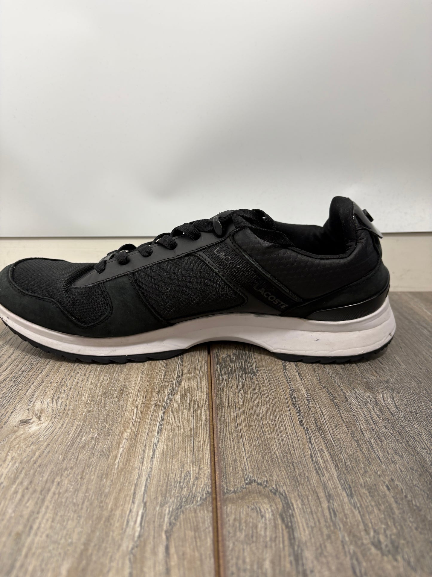 Lacoste Mens Joggeur 2.0 Black Trainers Size 10