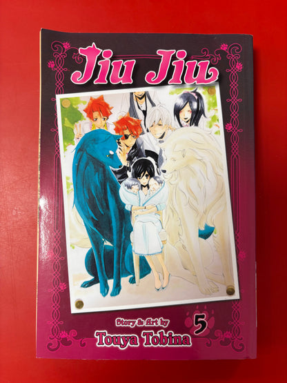 Jiu Jiu Manga by Touya Tobina, Full Set Vols 1-5