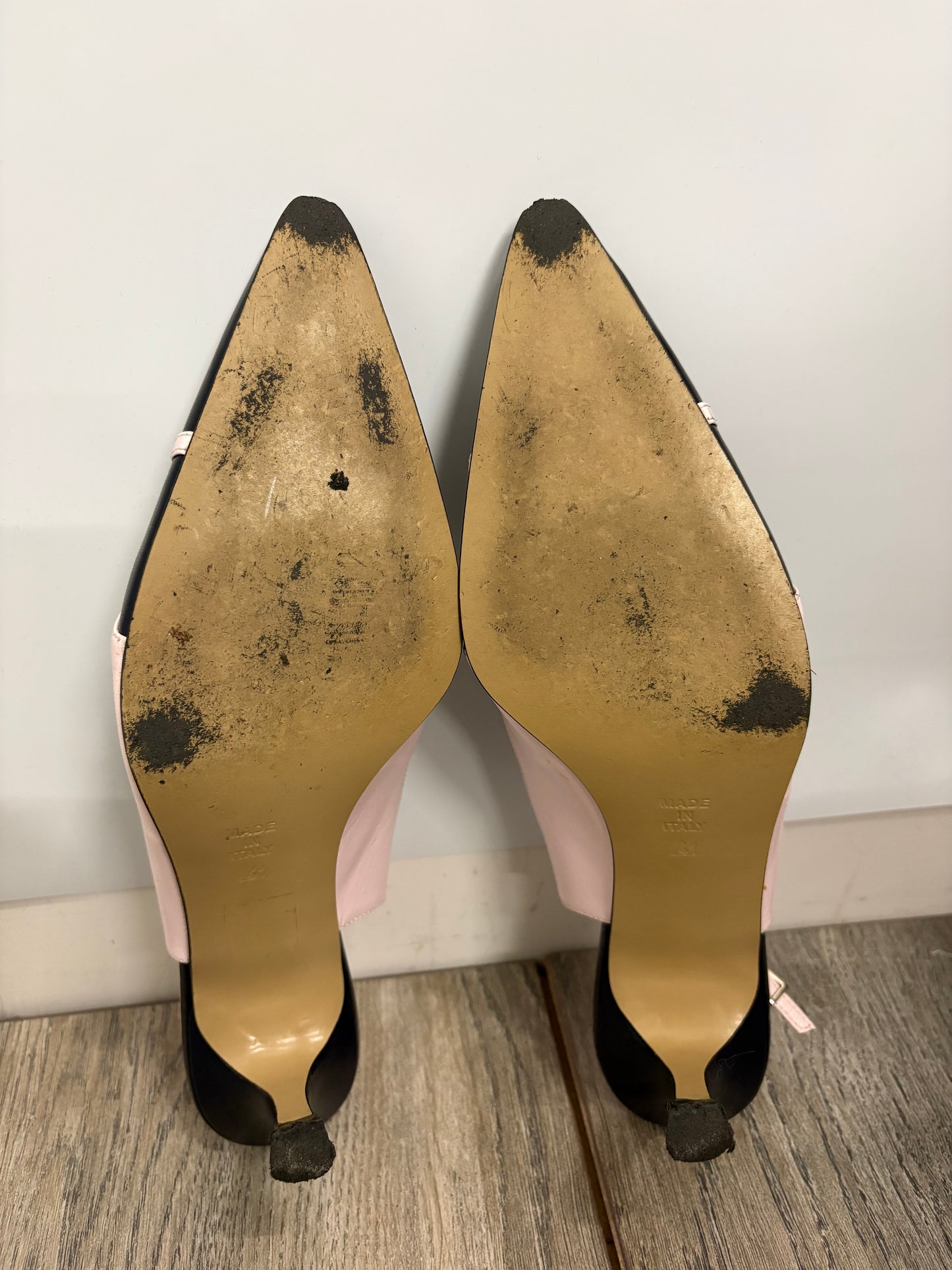 Jacques Vert Monique Navy Clutch Bag and Shoes Size 8